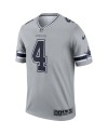 Dak Prescott Dallas Cowboys Nike Inverted Legend Spieler Performance Top - Grau