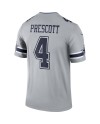 Dak Prescott Dallas Cowboys Nike Inverted Legend Spieler Performance Top - Grau