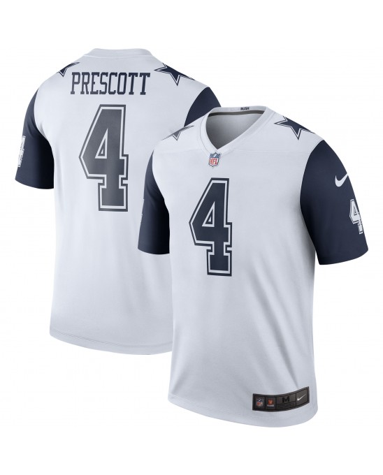 Dak Prescott Dallas Cowboys Nike Legend Spieler Performance Top – Weiß