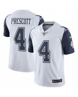 Dak Prescott Nike Dallas Cowboys Color Rush Vapor Limited Trikot - Weiß