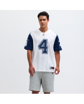 Dak Prescott Nike Dallas Cowboys Color Rush Vapor Limited Trikot - Weiß