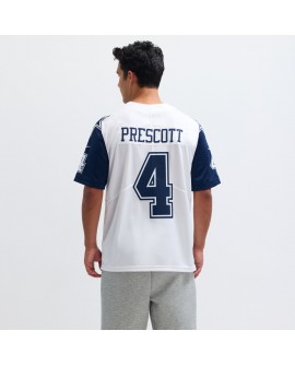 Dak Prescott Nike Dallas Cowboys Color Rush Vapor Limited Trikot - Weiß