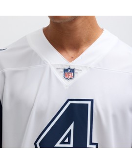 Dak Prescott Nike Dallas Cowboys Color Rush Vapor Limited Trikot - Weiß