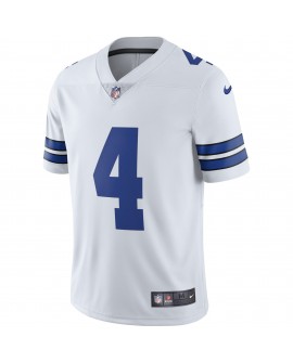 Dak Prescott Dallas Cowboys Nike Vapor Limited Spielertrikot – Weiß