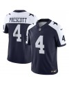 Dak Prescott Dallas Cowboys Nike Vapor F.U.S.E. Limitiertes Trikot – Marineblau