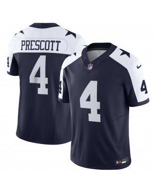 Dak Prescott Dallas Cowboys Nike Vapor F.U.S.E. Limitiertes Trikot – Marineblau