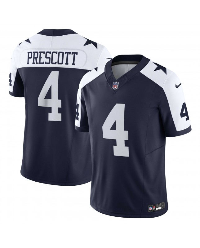 Dak Prescott Dallas Cowboys Nike Vapor F.U.S.E. Limitiertes Trikot – Marineblau