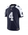 Dak Prescott Dallas Cowboys Nike Vapor F.U.S.E. Limitiertes Trikot – Marineblau