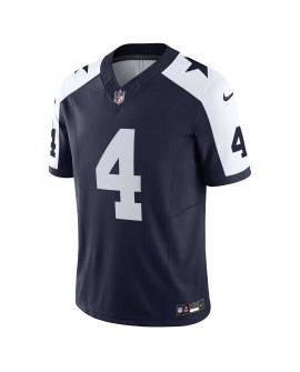 Dak Prescott Dallas Cowboys Nike Vapor F.U.S.E. Limitiertes Trikot – Marineblau