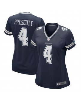 Dak Prescott Dallas Cowboys Nike Damen-Game-Team-Trikot – Marineblau