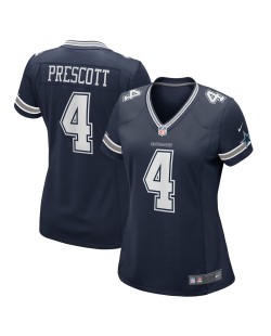 Dak Prescott Dallas Cowboys Nike Damen-Game-Team-Trikot – Marineblau