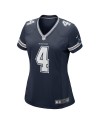 Dak Prescott Dallas Cowboys Nike Damen-Game-Team-Trikot – Marineblau