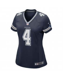 Dak Prescott Dallas Cowboys Nike Damen-Game-Team-Trikot – Marineblau