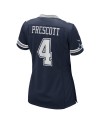 Dak Prescott Dallas Cowboys Nike Damen-Game-Team-Trikot – Marineblau
