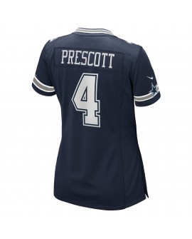 Dak Prescott Dallas Cowboys Nike Damen-Game-Team-Trikot – Marineblau