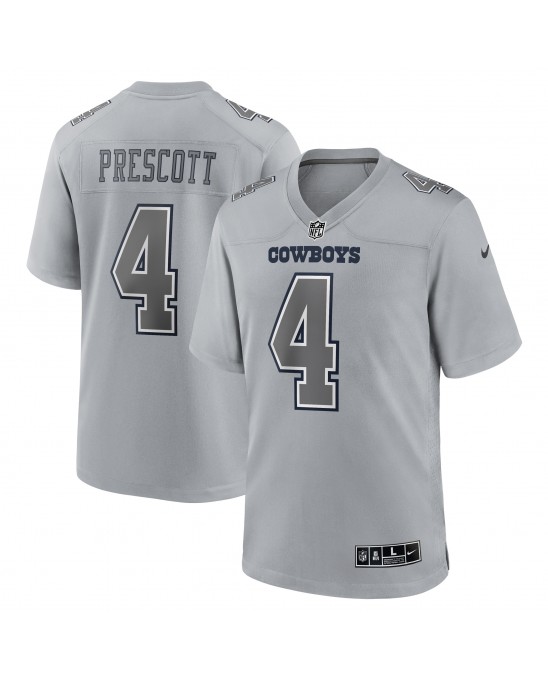 Dak Prescott Dallas Cowboys Nike Atmosphere Fashion Trikot – Grau