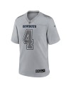 Dak Prescott Dallas Cowboys Nike Atmosphere Fashion Trikot – Grau