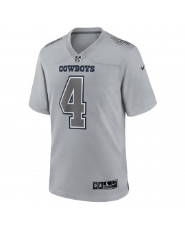 Dak Prescott Dallas Cowboys Nike Atmosphere Fashion Trikot – Grau