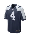 Dak Prescott Dallas Cowboys Nike AlternateTeam-Trikot – Marineblau