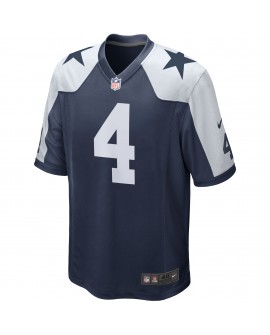 Dak Prescott Dallas Cowboys Nike AlternateTeam-Trikot – Marineblau