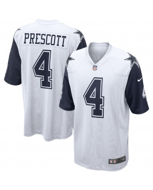 Dak Prescott Dallas Cowboys Nike AlternateTeam-Trikot – Weiß