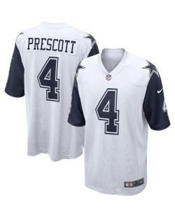Dak Prescott Dallas Cowboys Nike AlternateTeam-Trikot – Weiß