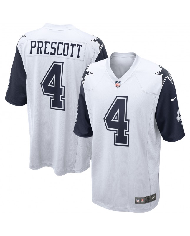 Dak Prescott Dallas Cowboys Nike AlternateTeam-Trikot – Weiß