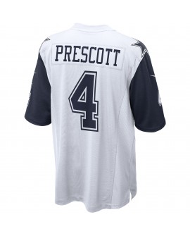 Dak Prescott Dallas Cowboys Nike AlternateTeam-Trikot – Weiß
