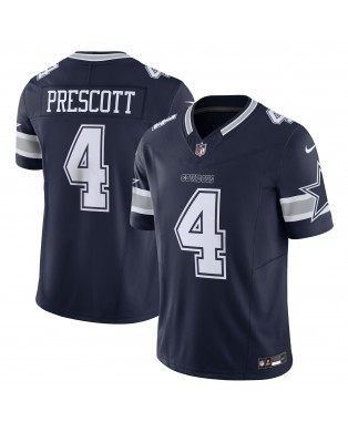 Dak Prescott Dallas Cowboys Nike Vapor F.U.S.E. Limitiertes Trikot – Marineblau