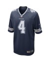 Dak Prescott Dallas Cowboys NikeTeam-Trikot – Marineblau
