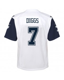 Trevon Diggs Dallas Cowboys Nike Jugend-Ausweichtrikot – Weiß