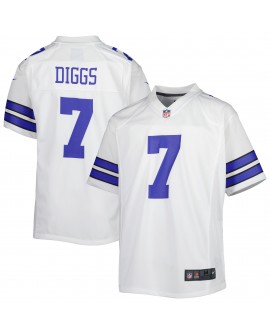 Trevon Diggs Dallas Cowboys Nike Jugend-Spieler Trikot – Weiß