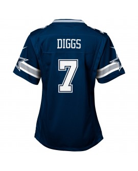Trevon Diggs Dallas Cowboys Nike Mädchen-Jugend-Spieler Trikot – Marineblau