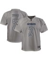 Trevon Diggs Dallas Cowboys Nike Jugend-Atmosphere-Spieler Trikot – Grau