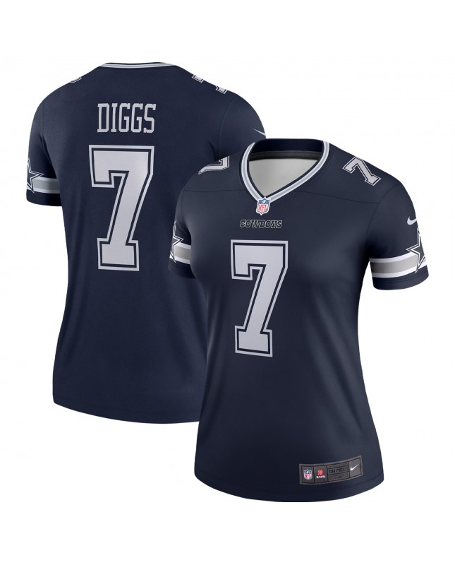 Trevon Diggs Dallas Cowboys Nike Legend Spieler Performance-Oberteil für Damen – Marineblau