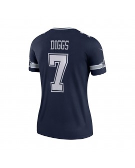 Trevon Diggs Dallas Cowboys Nike Legend Spieler Performance-Oberteil für Damen – Marineblau