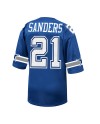 Deion Sanders Dallas Cowboys 1996 Mitchell & Ness Authentic Throwback-Spielertrikot im Ruhestand – Royalblau