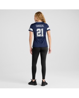 Deion Sanders Dallas Cowboys Nike Damen-Spieler Trikot für pensionierte Spieler – Marineblau