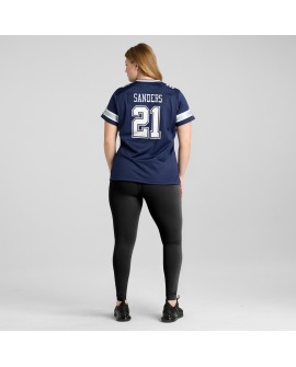 Deion Sanders Dallas Cowboys Nike Damen-Spieler Trikot für pensionierte Spieler – Marineblau