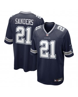 Deion Sanders Dallas Cowboys Nike Team Retired SpielerTrikot – Marineblau
