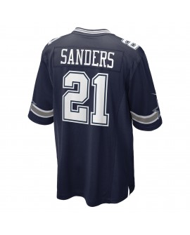 Deion Sanders Dallas Cowboys Nike Team Retired SpielerTrikot – Marineblau
