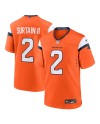 Patrick Surtain II Denver Broncos Nike Mile High Collection Spieler Trikot – Orange