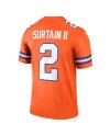 Patrick Surtain II Denver Broncos Nike Legend Spieler Performance Top – Orange