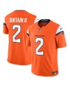 Patrick Surtain II Denver Broncos Nike Mile High Collection Vapor F.U.S.E. Limitiertes Trikot – Orange