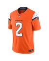 Patrick Surtain II Denver Broncos Nike Mile High Collection Vapor F.U.S.E. Limitiertes Trikot – Orange