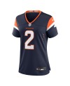 Patrick Surtain II Denver Broncos Nike Mile High Collection Alternate Game-Trikot für Damen – Marineblau