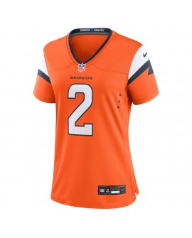 Patrick Surtain II Denver Broncos Nike Damen-Spieler Trikot aus der Mile High-Kollektion – Orange