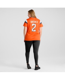 Patrick Surtain II Denver Broncos Nike Damen-Spieler Trikot aus der Mile High-Kollektion – Orange