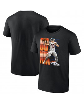 Bo Nix Denver Broncos Celebration T-Shirt – Schwarz