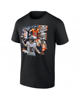 Bo Nix Denver Broncos Notorious Grafik-T-Shirt – Schwarz